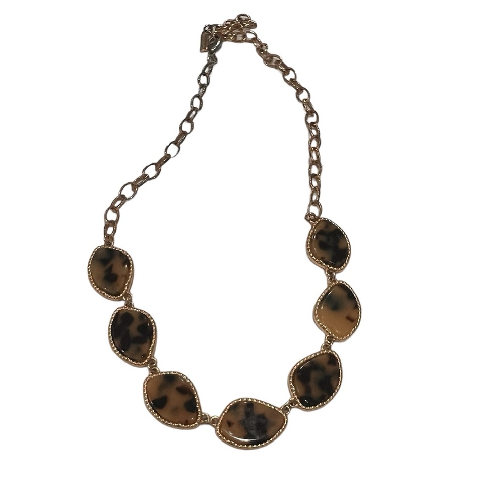SUGARFIX By BaubleBar Brown | tortoise shell necklace